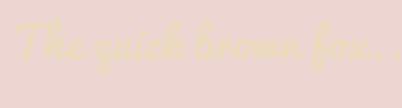 Image with Font Color EBDABC and Background Color EDD6D1